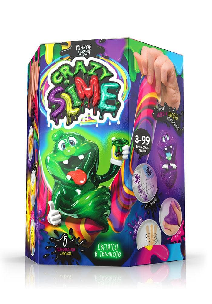 Данко-Тойс Набір для тб. "CRAZY SLIME" СЛАЙМ