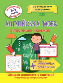 Найкращий довідник "Англійська мова в таблицях і схемах 1-4 класи" | Торсинг