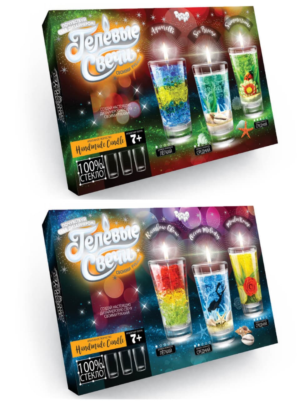Набір креативної творчості "Гелеві свічки своїми руками" | Danko Toys