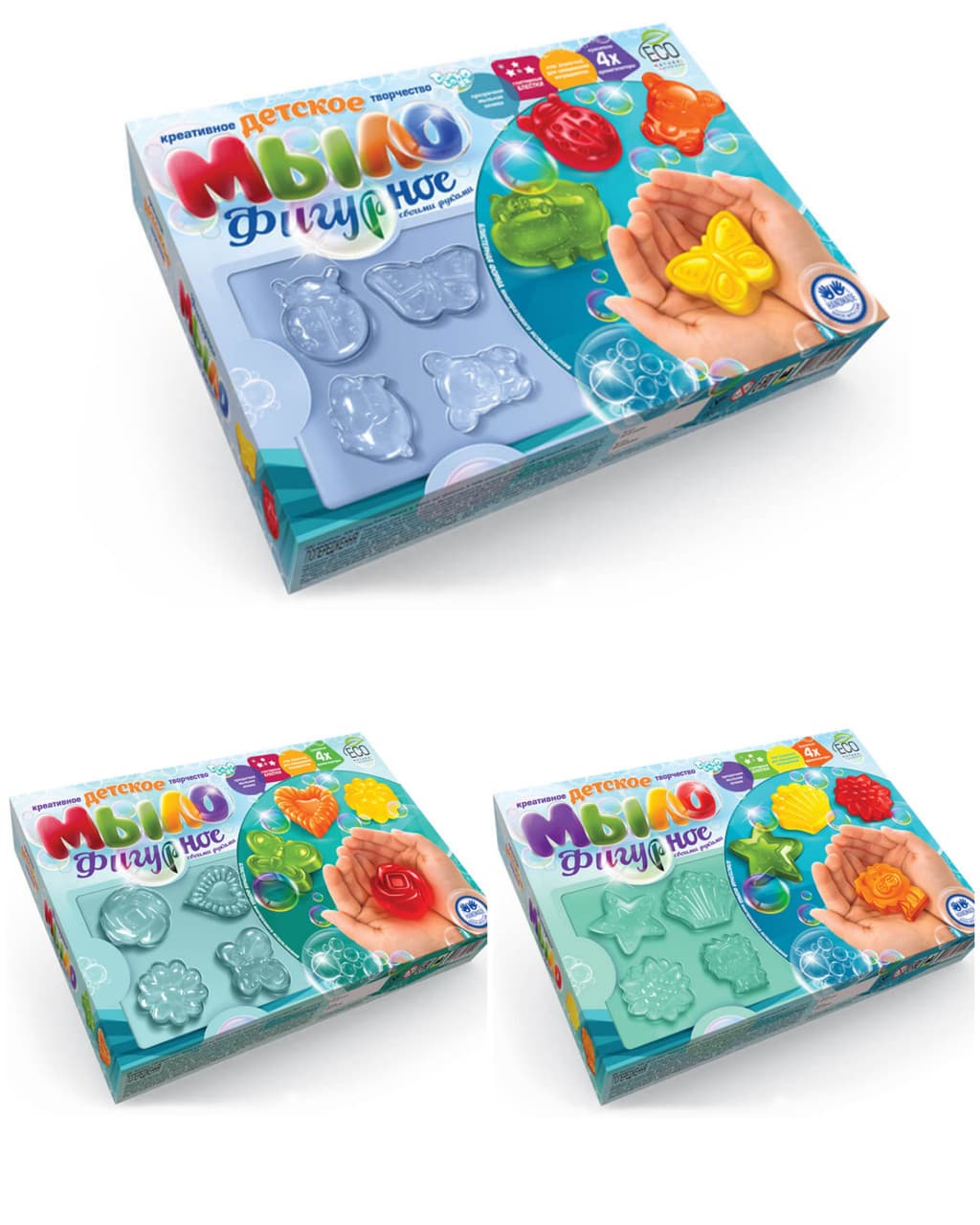Набір для творчості "Мило фігурне" Мале Danko Toys