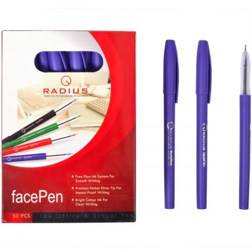 Ручка "FACEPEN" RADIUS фіолетова