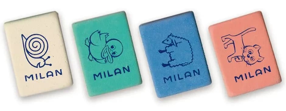 Гумка Milan 445 Miga de pan прямокутна