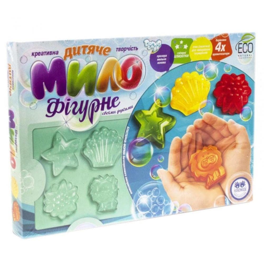 Набір для творчості великий "Дитяче мило фігурне своїми руками", Danko Toys