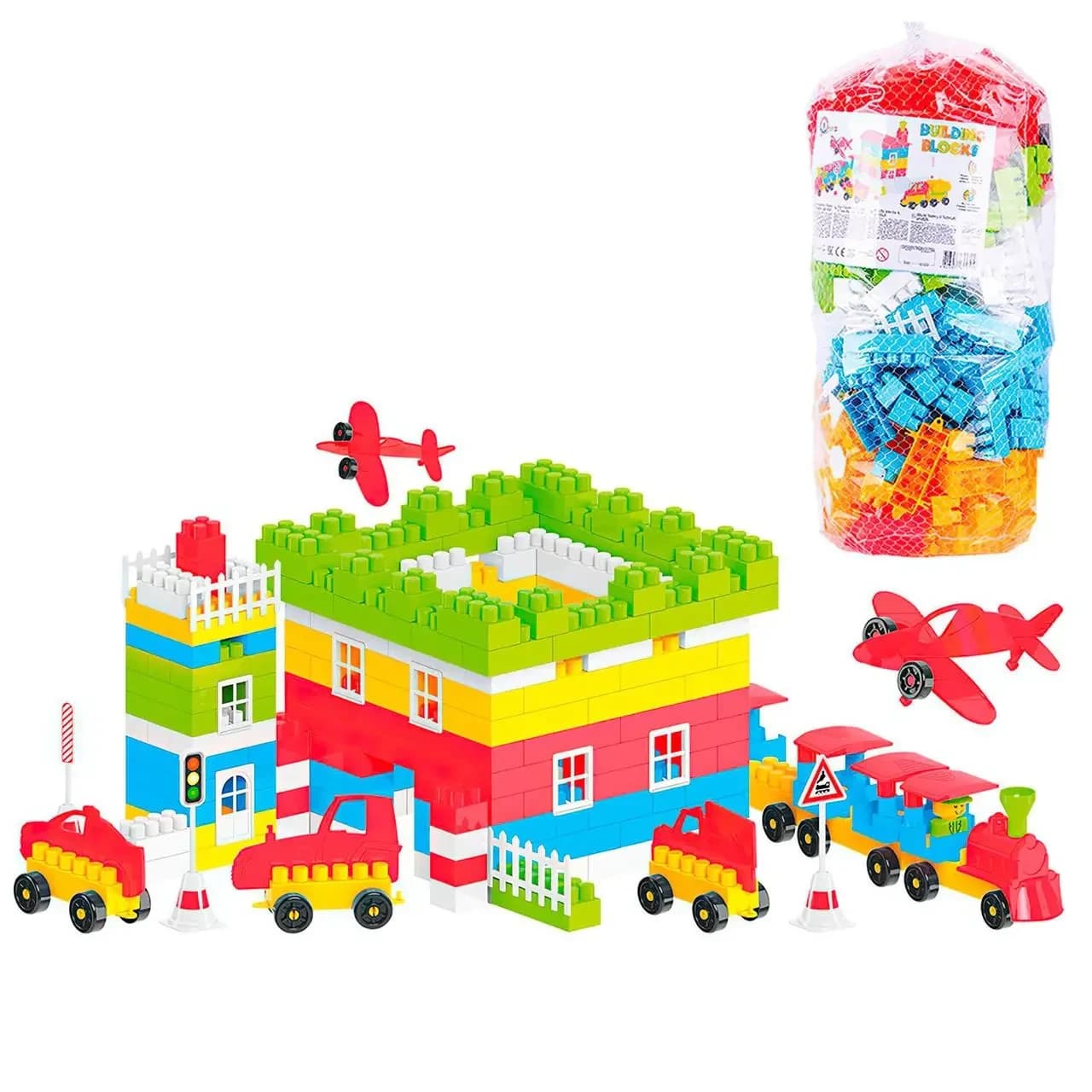 Дитячий конструктор на 310 деталей в пакеті "Technok Toys" (0533)