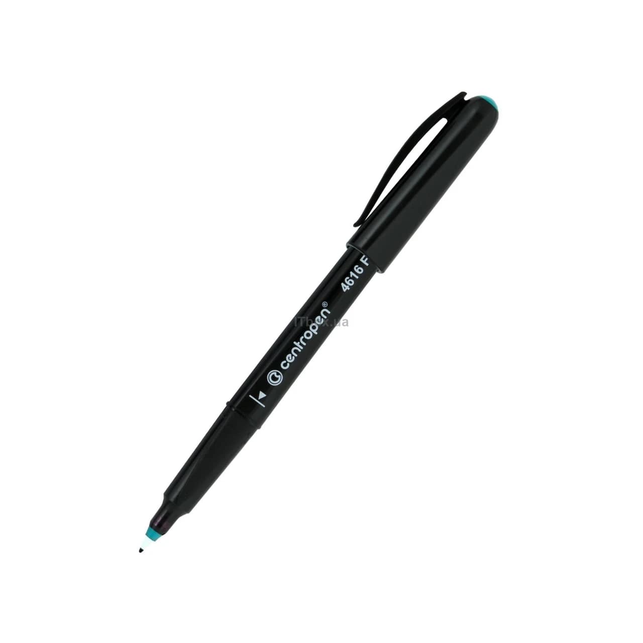 Маркер Centropen CD-Liner 4616 ergoline, 0,6 мм green (4616/04)