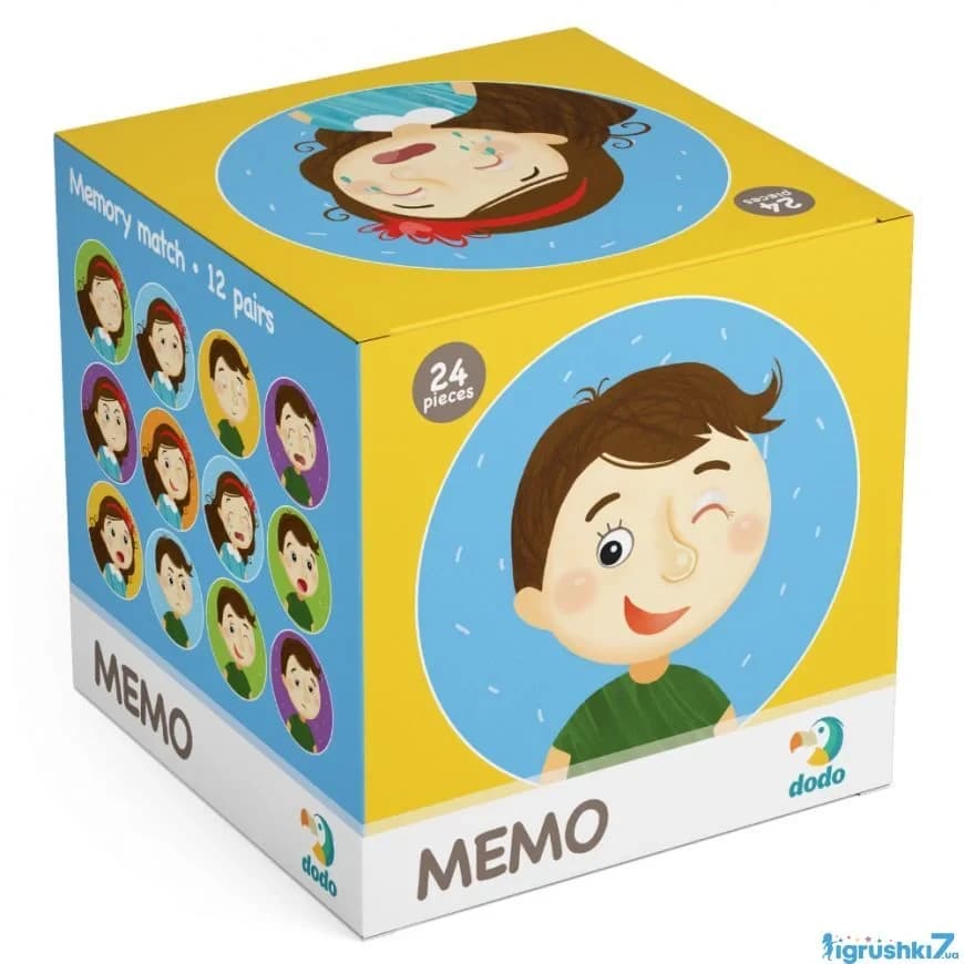Гра міні Мемо "Емоції" 300144 "Dodo"