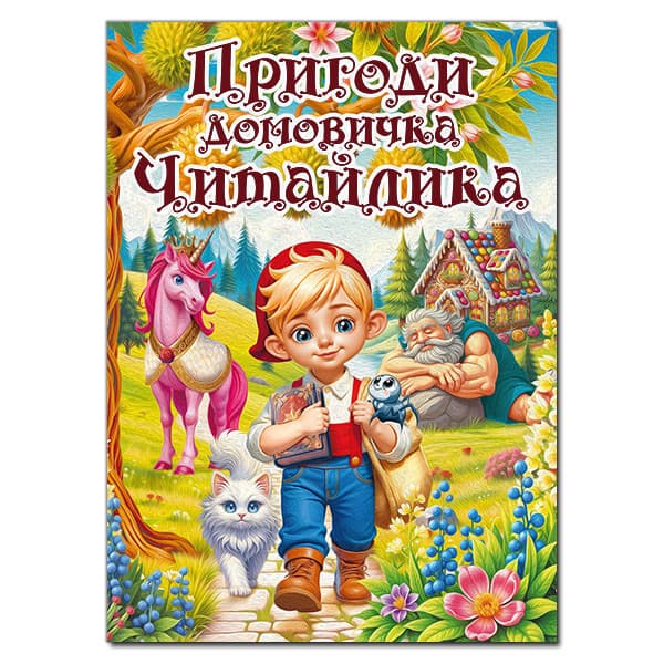 Пригоди домовичка Читайлика (А3 формат)