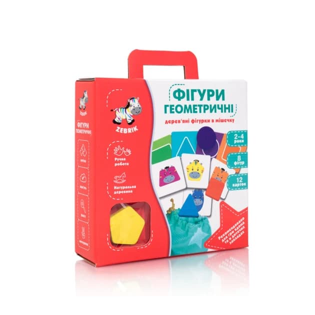 Настільна гра Геометричні фігури (укр) (ZB2001-02)