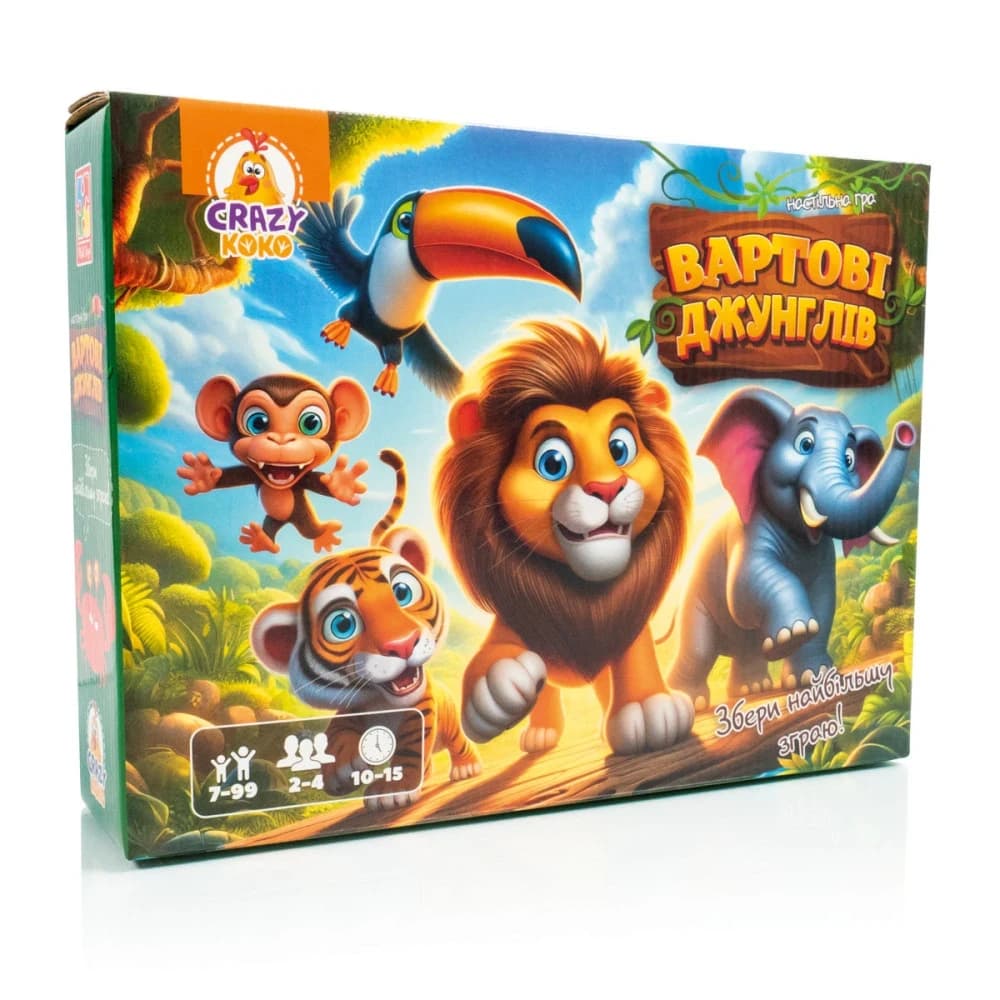 Гра настільна Vladi Toys розважальна. Вартові джунглів VT8055-47