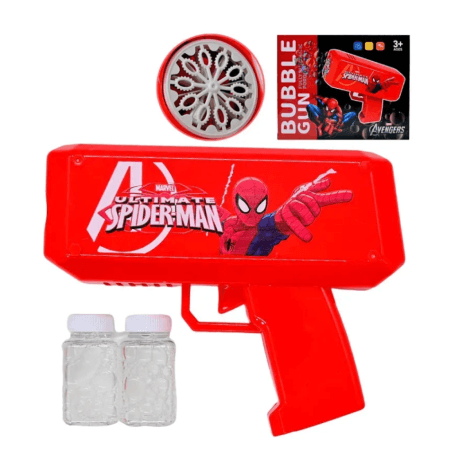 Пістолет з мильними бульбашками 889-12 Пістолет-SpiderMan