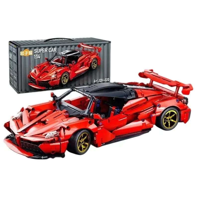 Конструктор автомобіль Ferrari суперкар червоний 1:14 Technic JZH 020