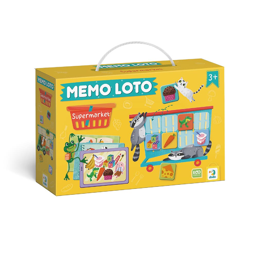 Настільна гра Dodo MEMO LOTO Супермаркет