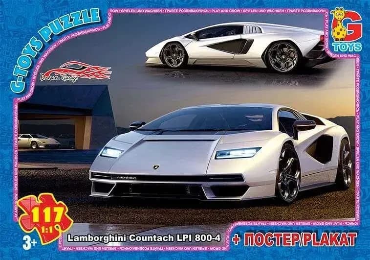 Пазли 117 ел. "G Toys" "Гараж Мрії" FW 782 (62) + постер