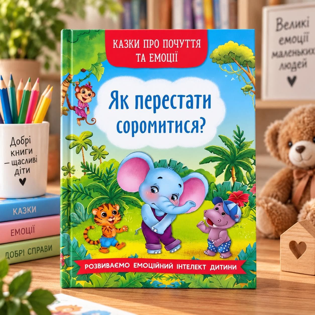 Книга Казки про почуття та емоції. Як перестати соромитися?