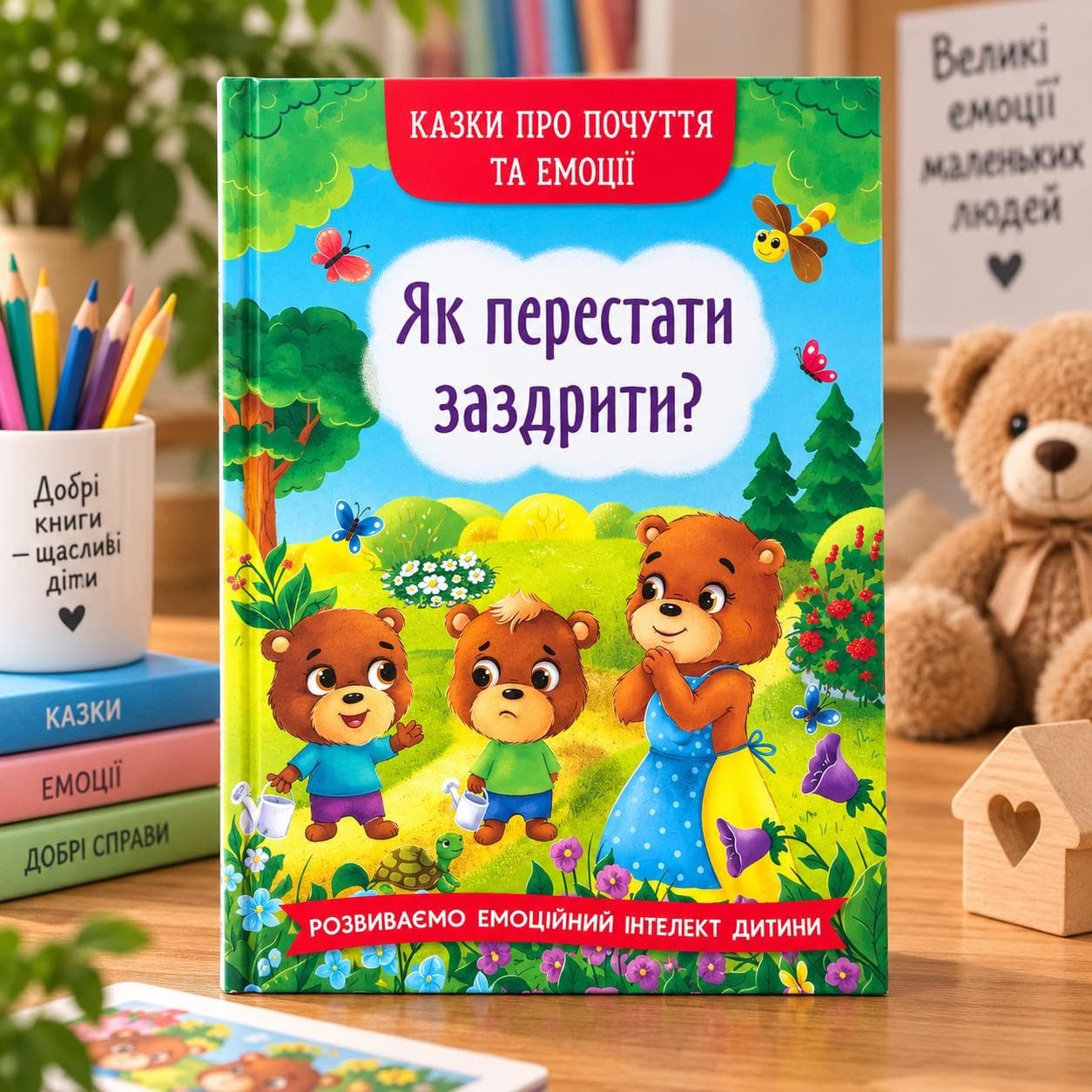 Книга Казки про почуття та емоції. Як перестати заздрити?