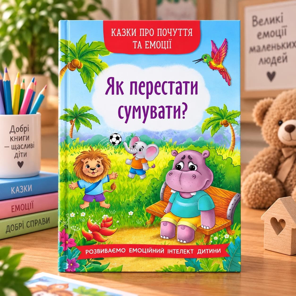 Книга Казки про почуття та емоції. Як перестати сумувати?