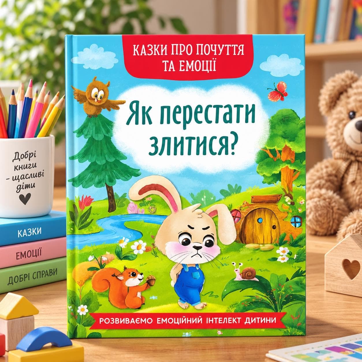 Книга Казки про почуття та емоції. Як перестати злитися?