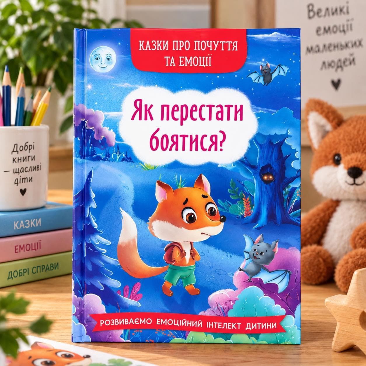 Книга Казки про почуття та емоції. Як перестати боятися?